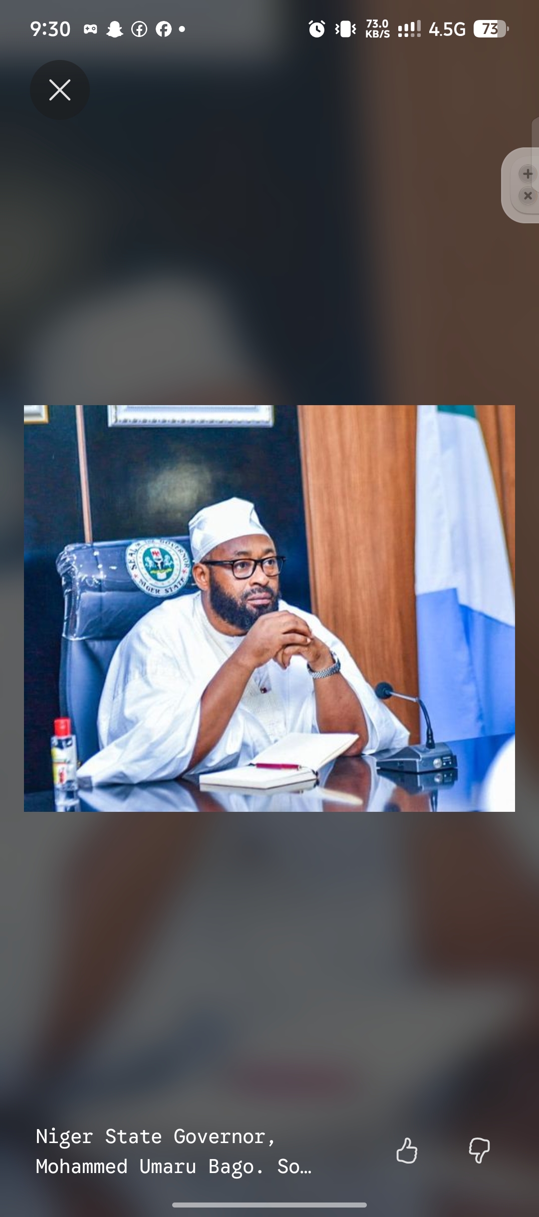 GWAMNA BAGO YA KADDAMAR DA KWAMITIN YAKIN NEMAN ZABEN  JAI'IYYAR APC NA JIHAR NIGER, YAKUMA  NADA IBETO A MATSAYIN SHUGABAN KWAMITIN